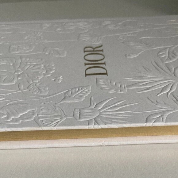 Dior J’adore Notebook,White & Gold Beauty Floral Design,Hard Cover Journal - NEW - Picture 4 of 10